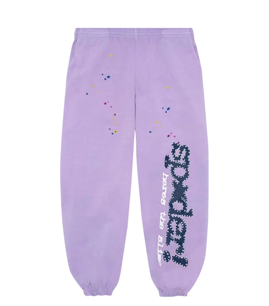 Sp5der Acai Sweatpants Purple