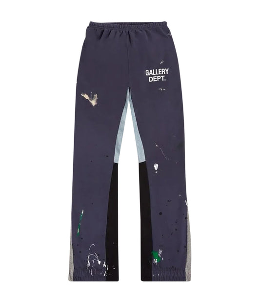 Gallery Dept. Painted Flare Sweat Pants Washed Black