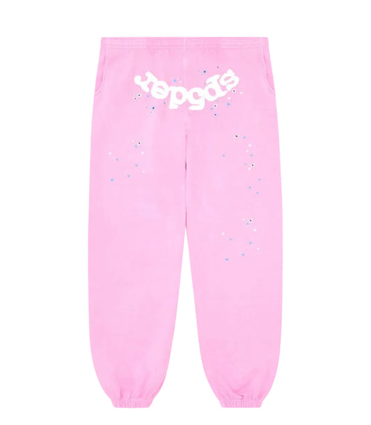 Sp5der OG Web Sweatpants Pink